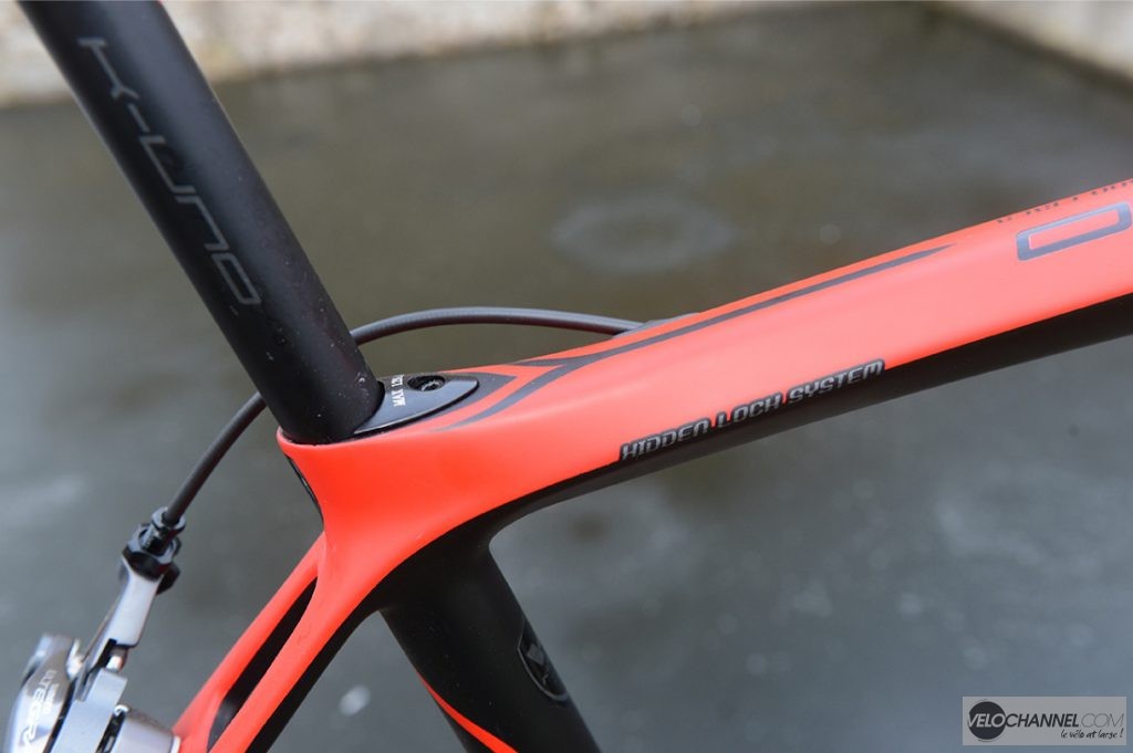 Commande de Tige de Selle HOPE Noir/Rouge