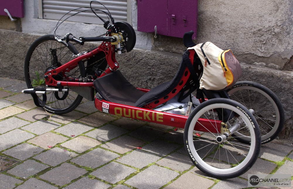 trike à Châtenois sur la Route des Vins lors du SlowUp 2016