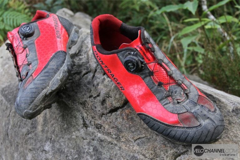 Chaussures VTT Bontrager Foray Femme - Violet/noir, US 7, état Neuf